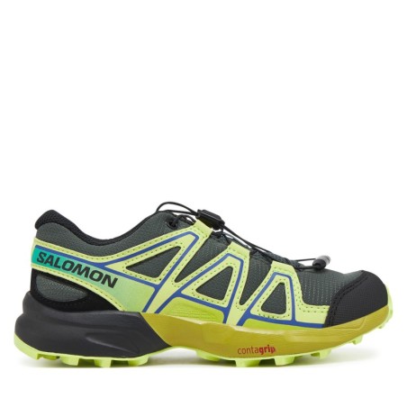 Trekkingschuhe Salomon Speedcross L47733300 Grün