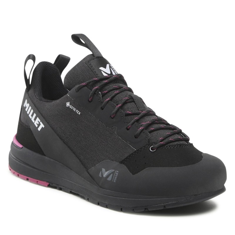 Trekkingschuhe Millet Granite Canvas Gtx W GORE-TEX MIG1875 Schwarz