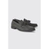 Loafer aus Wildlederimitat - Schwarz - 44, Schwarz
