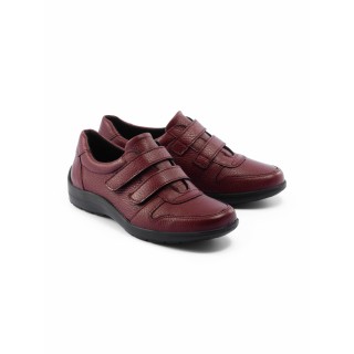 Hirschleder-Klettslipper