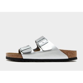 Birkenstock Arizona Suede Damen - Silver - Womens, Silver