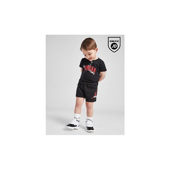 Jordan Jumpman 1984 T-Shirt/Shorts Set Infant - Black, Black