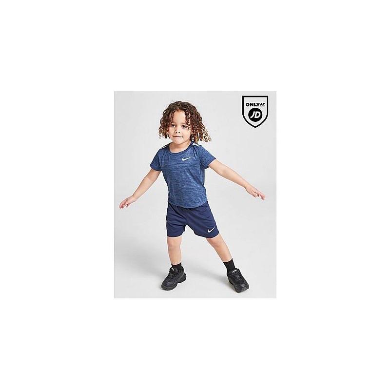 Nike Miler T-Shirt/Shorts Set Babys - Blue, Blue