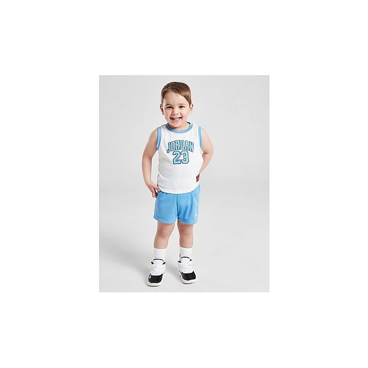 Jordan 23 Jersey/Shorts Set Infant - White, White