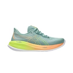 Asics Gel-Cumulus 26 Paris Schuhe Grün Orange, Größe 46,5 - EUR