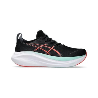 Asics Gel-Nimbus 27 Schuhe Schwarz Koralle SS25, Größe 42 - EUR