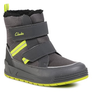 Schneeschuhe Clarks Jumper Jump K 261535787 Grau