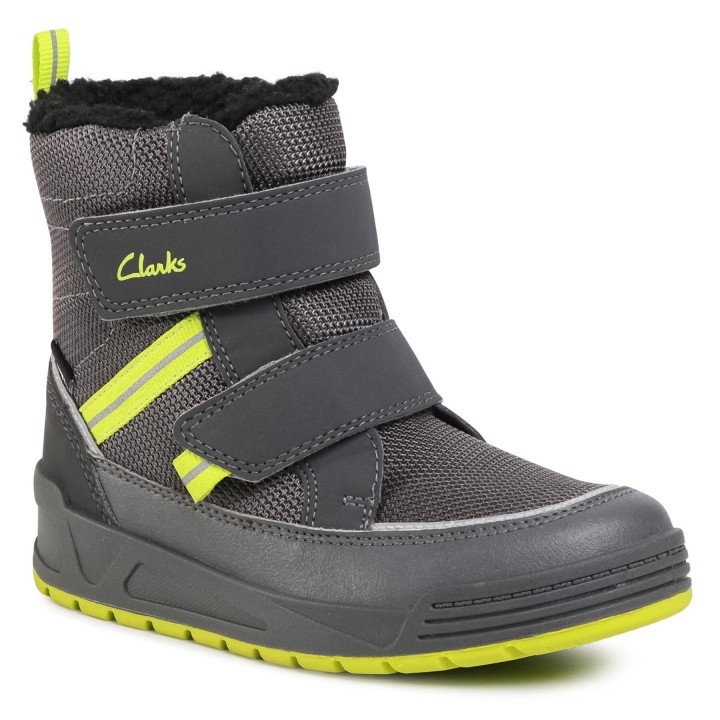 Schneeschuhe Clarks Jumper Jump K 261535787 Grau