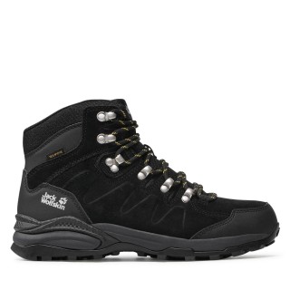 Trekkingschuhe Jack Wolfskin Refugio Texapore Mid M 4049841 Schwarz