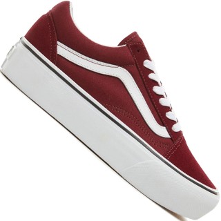 Vans Old Skool Platform Sneaker Port Royale/True White