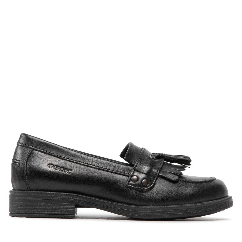 Halbschuhe Geox J Agata A J4449A 00043 C9999 M Schwarz