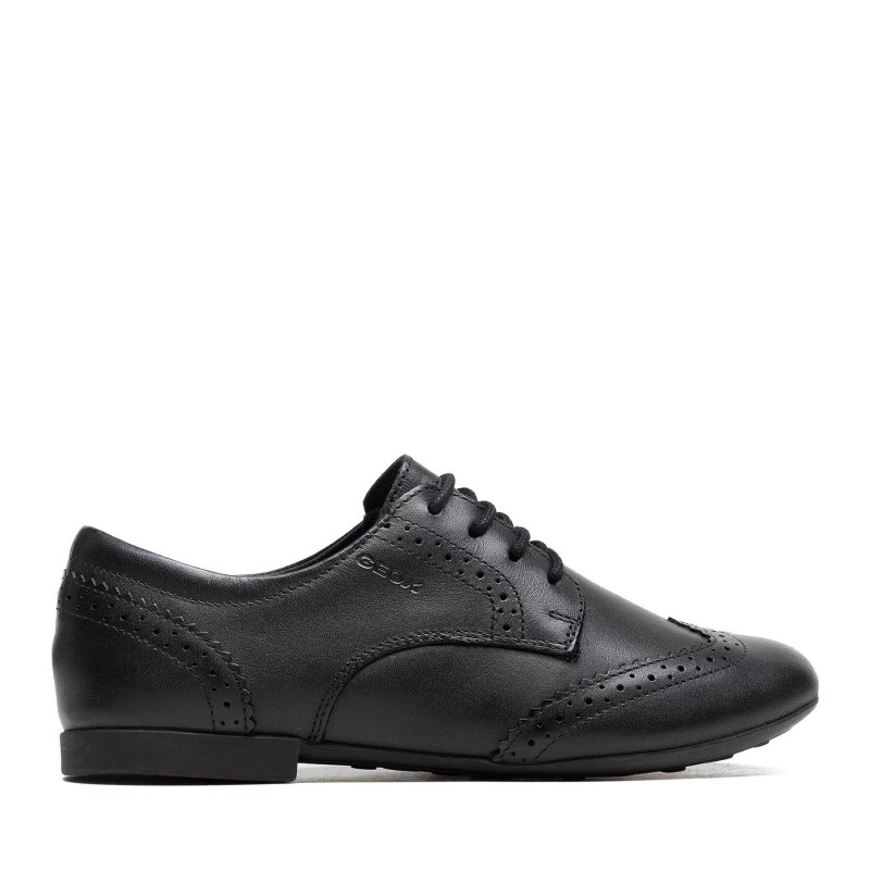 Oxford Schuhe Geox J Plie'B J0455B 00043 C9999 S Schwarz