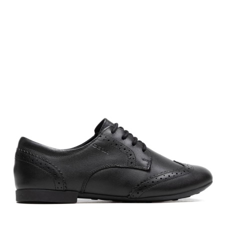 Oxford Schuhe Geox J Plie'B J0455B 00043 C9999 S Schwarz
