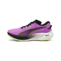 Puma Deviate Nitro 3 Lila Grün SS25 Schuhe, Größe 41 - EUR