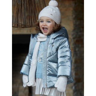 Set Mütze, Schal und Handschuhe Mayoral 10.535 Écru