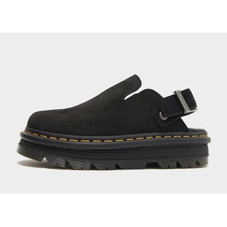 Dr. Martens Zebzag Suede Mules Damen - Black - Womens, Black
