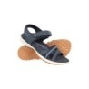 Sommerliche Damensandale - Blau