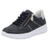 Rieker Sneaker, Schnürschuh, Halbschuh, Freizeitsneaker, seitlicher Reißverschluss