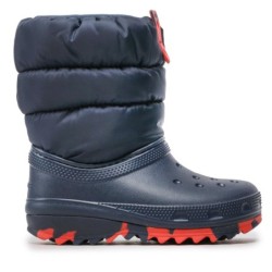 Schneeschuhe Crocs Classic Neo Puff Boot K 207684 Dunkelblau