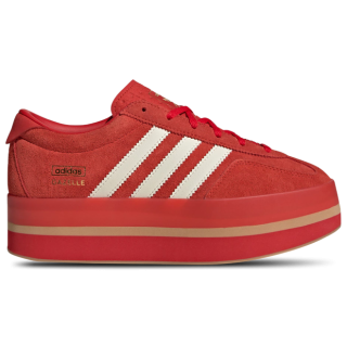 Adidas Gazelle Damen Schuhe - Rot - Größe: 40 2/3 - Leder - Foot Locker