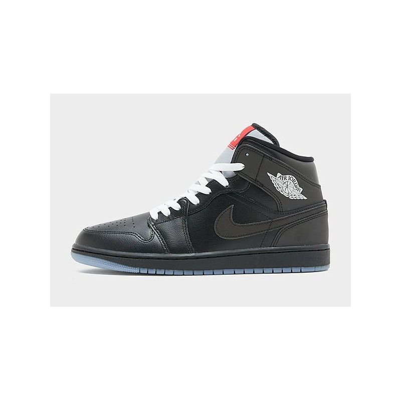 Jordan Air 1 Mid SE - Black - Mens, Black