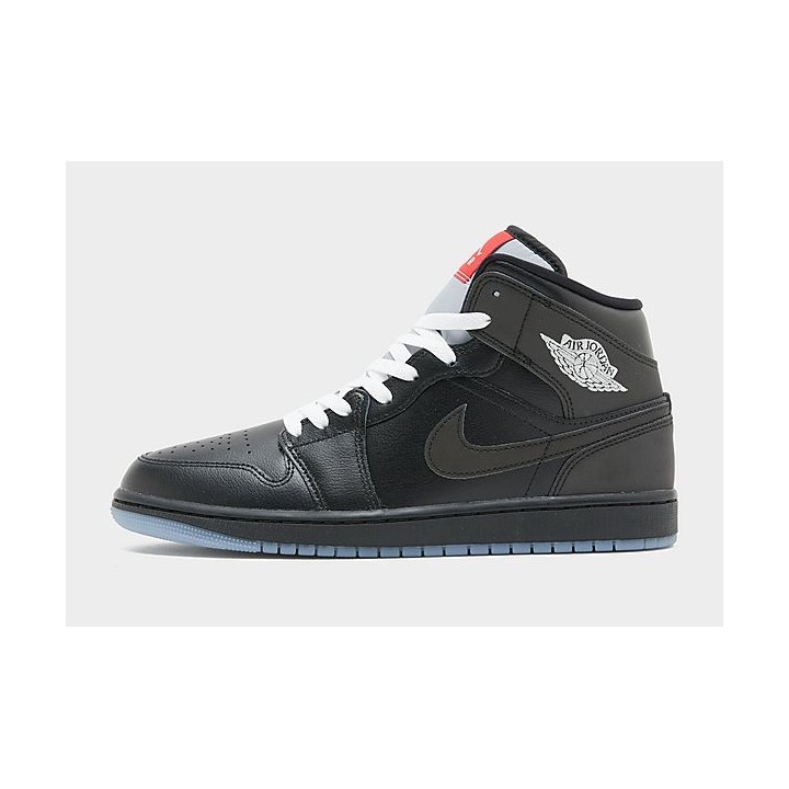 Jordan Air 1 Mid SE - Black - Mens, Black