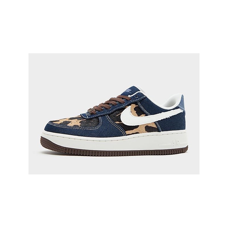 Nike Air Force 1 Low Pony Hair Women's - Obsidian - Womens, Obsidian