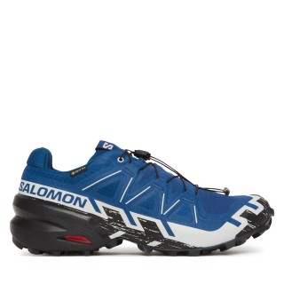 Laufschuhe Salomon Speedcross 6 Gore-Tex L47764900 Blau