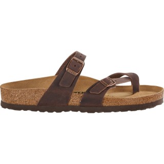 Birkenstock Damen Mayari Natural Leather Oiled Sandale