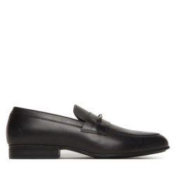 Halbschuhe Calvin Klein Almond Moccasin W/ Bit HM0HM01884 Schwarz