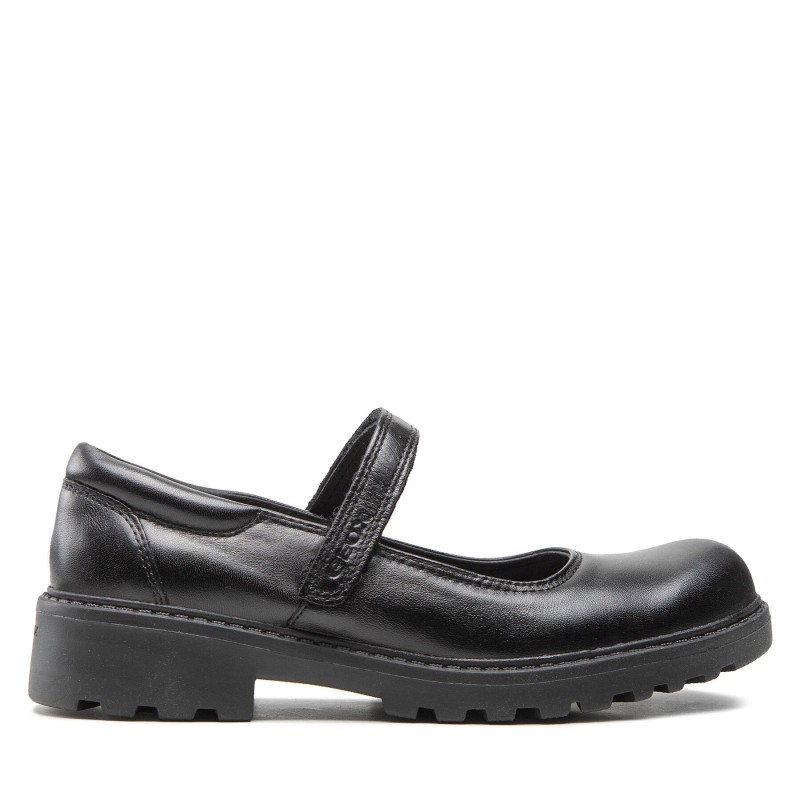 Halbschuhe Geox J Casey G. P J6420P 00085 C9999 S Schwarz