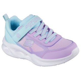 Skechers Sneaker "SKECHERS SOLA GLOW LIGHTS", Slip-OnSneaker, Blink,-Klettverschluss, Größenschablone zum Download