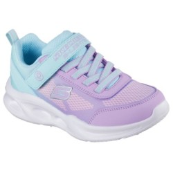 Skechers Sneaker "SKECHERS SOLA GLOW LIGHTS", Slip-OnSneaker, Blink,-Klettverschluss, Größenschablone zum Download