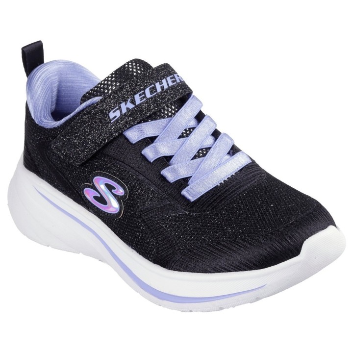 Skechers Sneaker "WAVE 92", Schlupfschuh mit Glitzer für Mädchen, Größenschablone zum Download