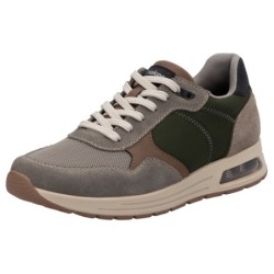 Rieker Sneaker, Schnürschuh, Halbschuh, Freizeitschuh mit gepolstertem Schaftrand