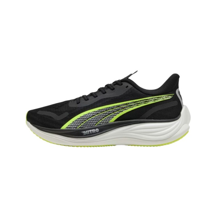 Puma Velocity Nitro 3 Schuhe Schwarz Gelb SS25, Größe 41 - EUR