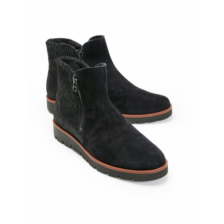 Hallux-Bootie Doppelreißverschluss