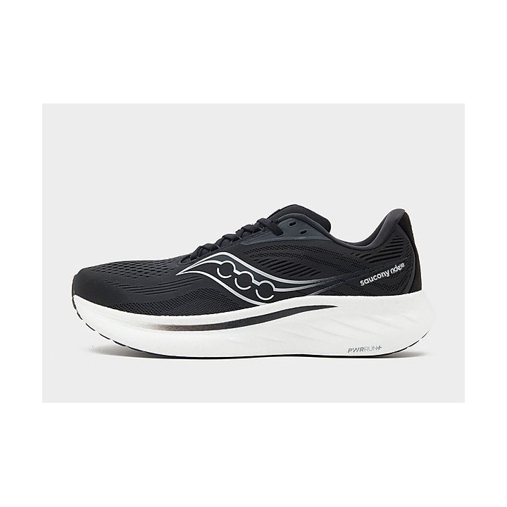 Saucony Ride 18 - Black - Mens, Black