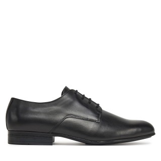 Halbschuhe Calvin Klein Almond Derby HM0HM01705 Schwarz
