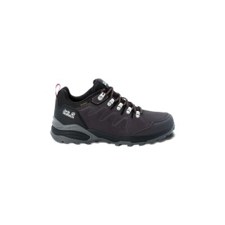 Jack Wolfskin Refugio Texapore Low Women Wasserdichte Wanderschuhe Damen 37 miscellaneous,grey,purple Dark Steel / Purple