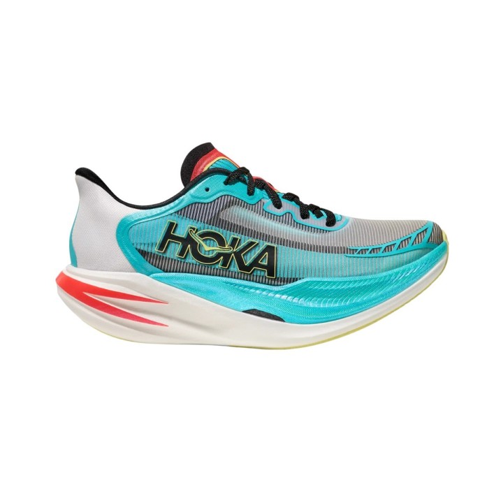 Hoka Cielo X1 2.0 Schuhe Blau Weiß SS25 Unisex, Größe EU 40 2/3