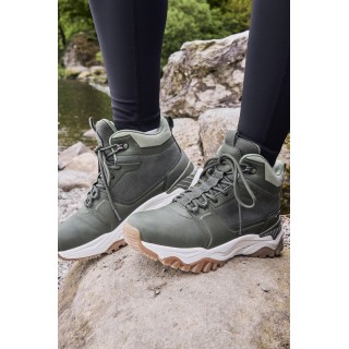 Sierra wasserdichte, legere Wanderstiefel Damen - Khaki