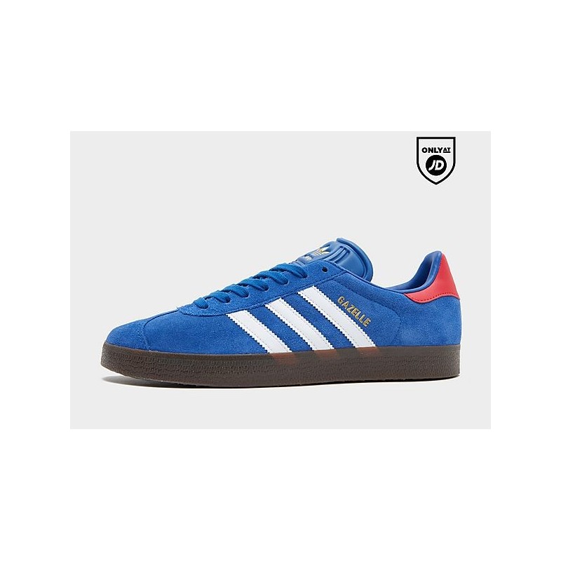 adidas Originals Gazelle - Blue - Mens, Blue