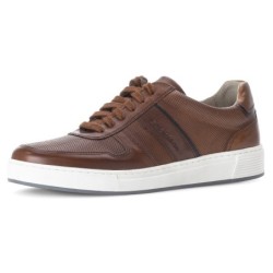 Pius Gabor Sneaker, Freizeitschuh, Halbschuh, Schnürer mit Kontrastbesätze, Weite G