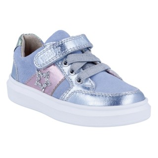 Richter Sneaker "Alessa WMS: Mittel", Glitzerschuh mit Schimmer und Glitter, Größenschablone zum Download