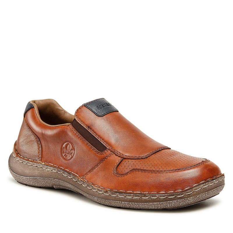 Halbschuhe Rieker 03069-24 Braun
