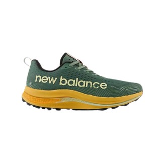 New Balance FuelCell SuperComp Trail v1 Schuhe Grün Gelb SS25, Größe 42,5 - EUR