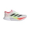 Adidas Adizero Boston 12 Schuhe Weiß Rot SS25, Größe UK 7.5