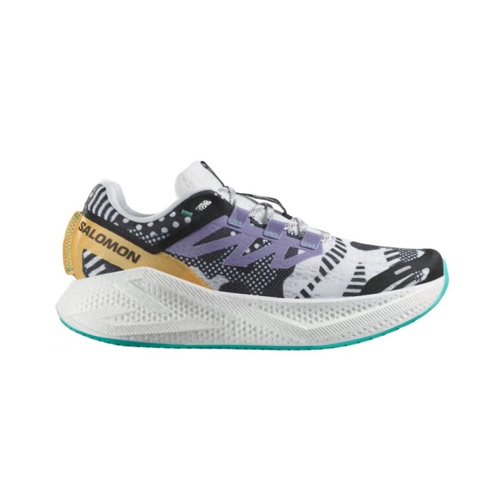 Salomon Aero Glide 3 Proto Pack Weiß Schwarz SS25, Größe EU 46 2/3