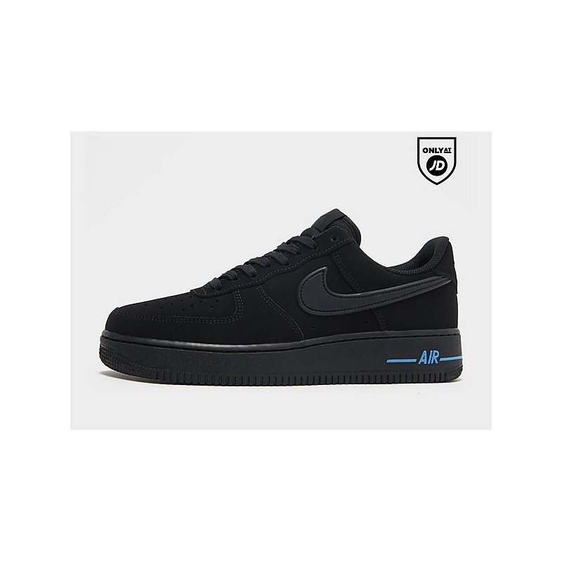 Nike Air Force 1 Low - Black - Mens, Black